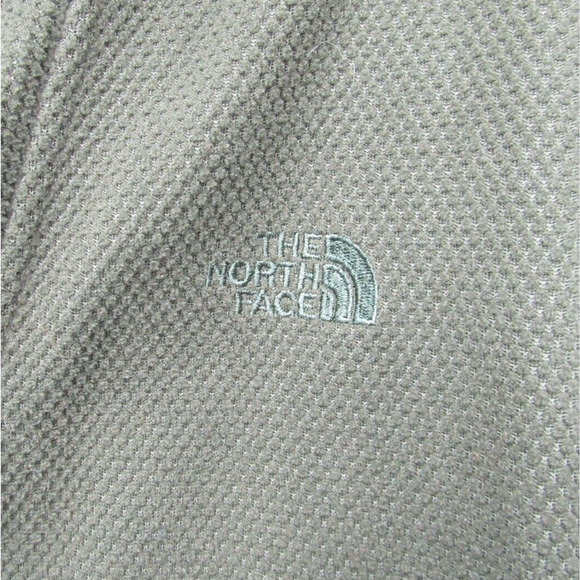 The North Face Mens 1/4 Zip Neck Sweatshirt Jumper XL Dark Olive Green - Picture 5 of 7